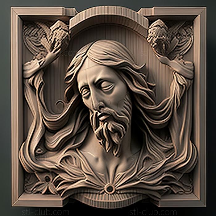 3D model st jesus (STL)